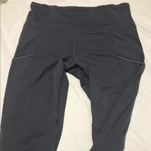 Dark grey Lululemon  fresh tracks tight size 6